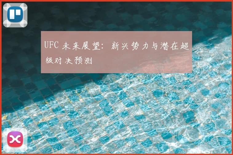 UFC 未来展望：新兴势力与潜在超级对决预测